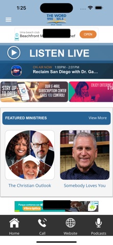 AM 990 - FM 101.5 The Word screenshot