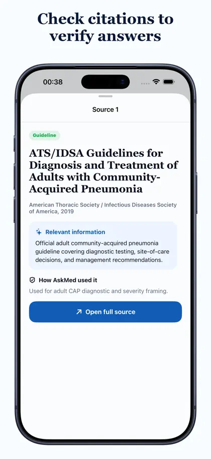 Screenshot 5 von 5 zu Medical Assistant: AskMed AI