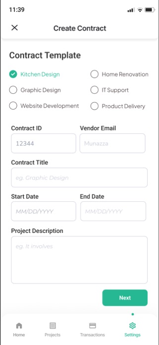 Third Party Escrow Screenshot 2 of 6