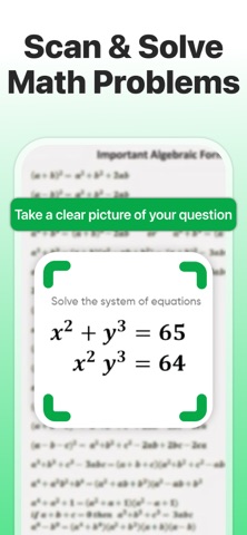 AI Math Solver; Homework Help Screenshot 1 of 7
