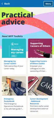 WFP Wellbeing screenshot 2