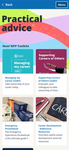 WFP Wellbeing Screenshot 2 of 2