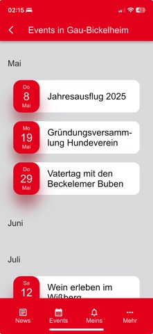 Gau-Bickelheim App Screenshot 2 of 5