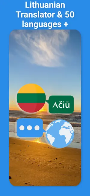 Lithuanian Translator & More + screenshot 1
