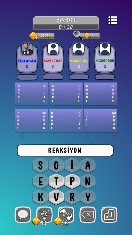 BizBiliriz Online Kelime Oyunu