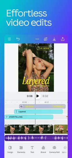 Canva: Yapay Zeka Video Foto iPhone Ekran Görüntüsü 5