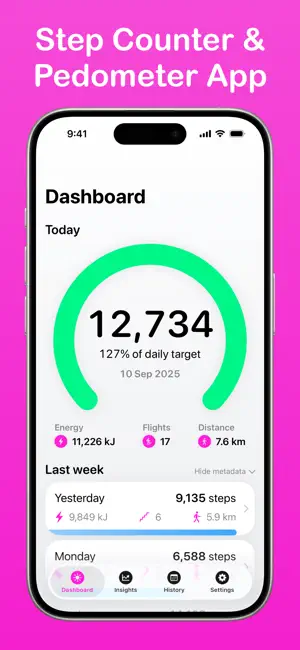 Daily Steps: Step Counter screenshot 1