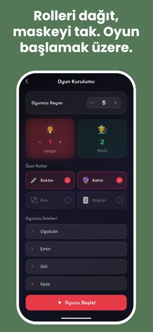 Vampir Köylü: Online ve Sesli screenshot 2