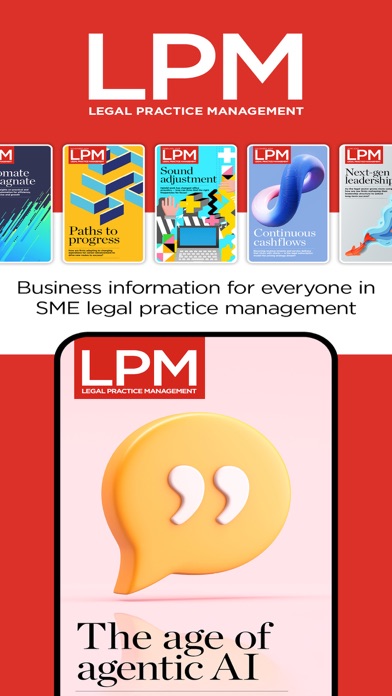 Screenshot 1 of LPM Legal Practice Management App