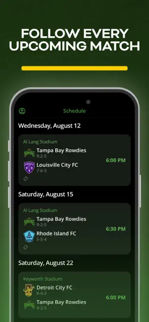 Tampa Bay Rowdies screenshot 4