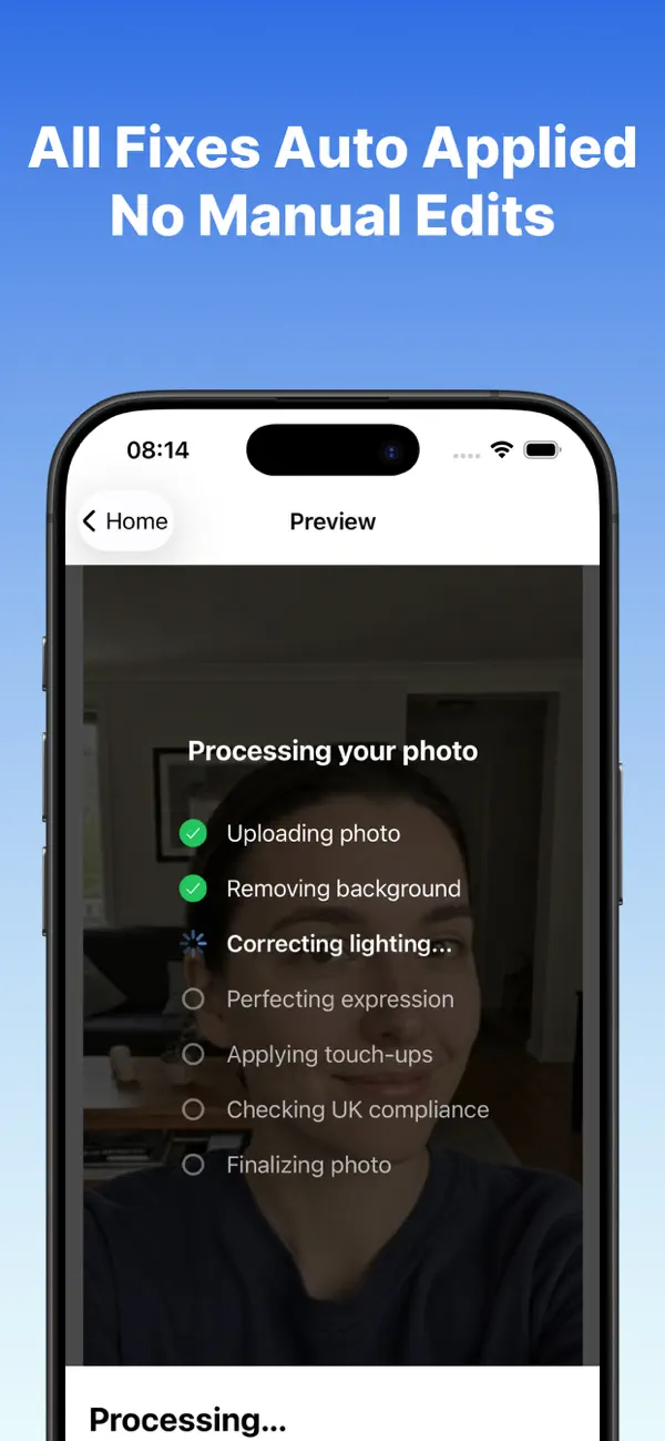Screenshot #2 pour Easy Passport Photo