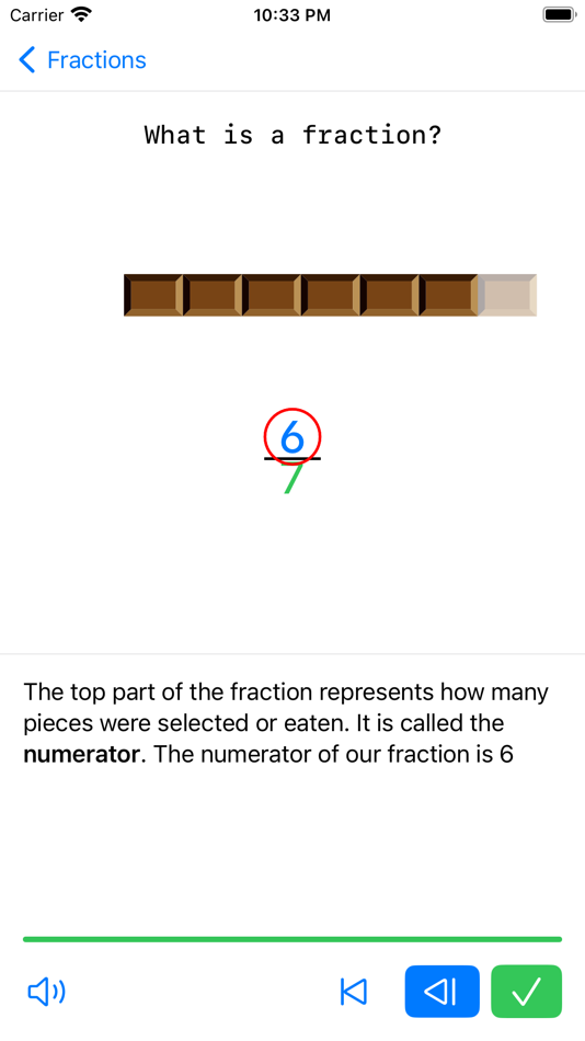 #5. Fraction Steps: Learn Visually (iOS) 作者: Madiyar Aitbayev