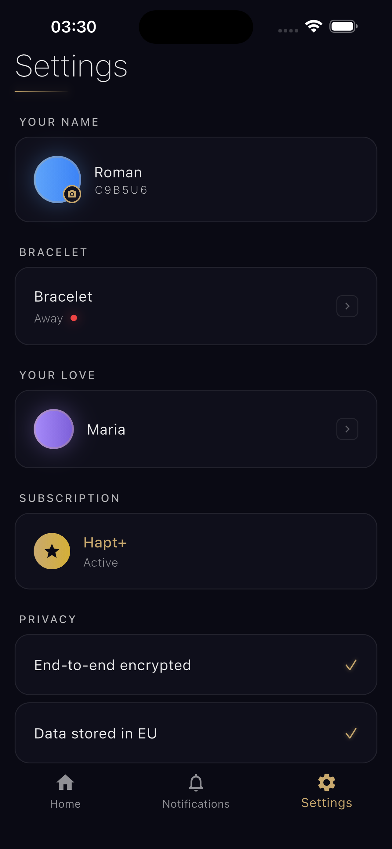 Hapt Touch screenshot 3