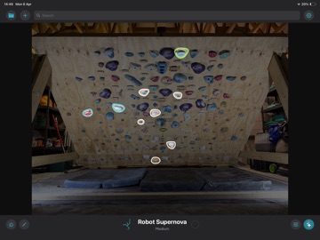 Hidden Lines: Climbing iPad screenshot