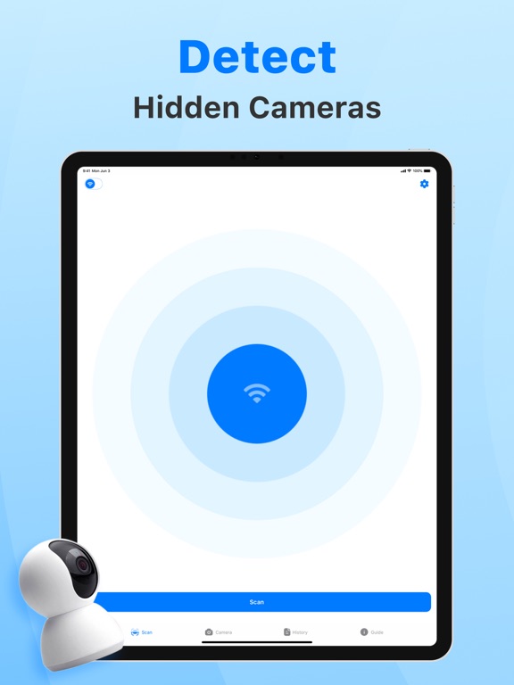 Hidden Spy Camera Detector App