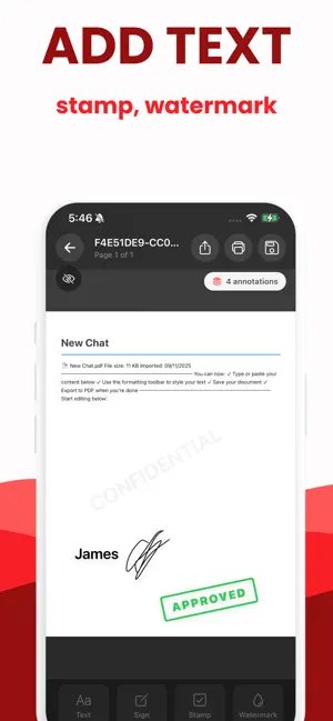 Write on PDF: Print to PDF screenshot 3