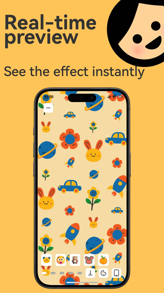 HiEmoji：Emoji Wallpaper Editor