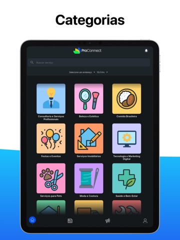 ProConnect iPad screenshot