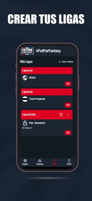 FutPar Fantasy screenshot 2