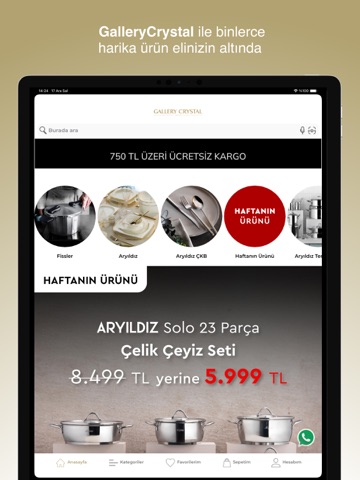 Gallery Crystal iPad screenshot