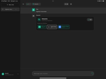 Collective AI iPad screenshot