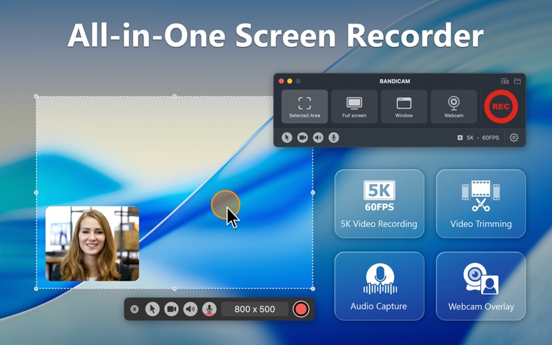 Bandicam: Screen Recorder screenshot - Photo & Video app preview