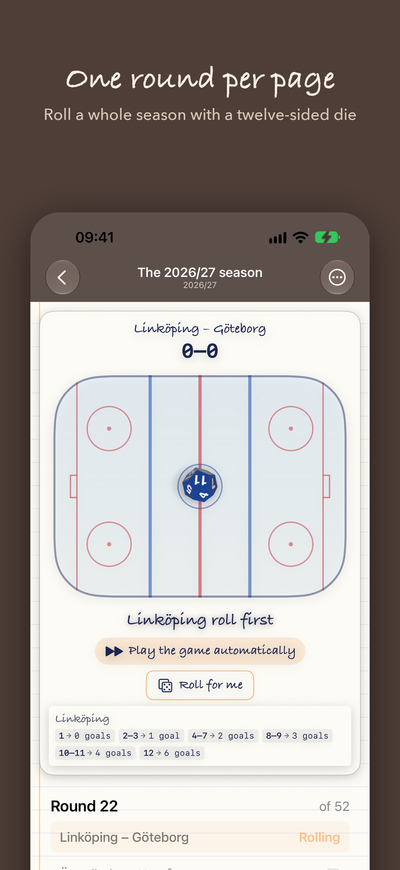 Screenshot 3 of Swedish Dice Hockey