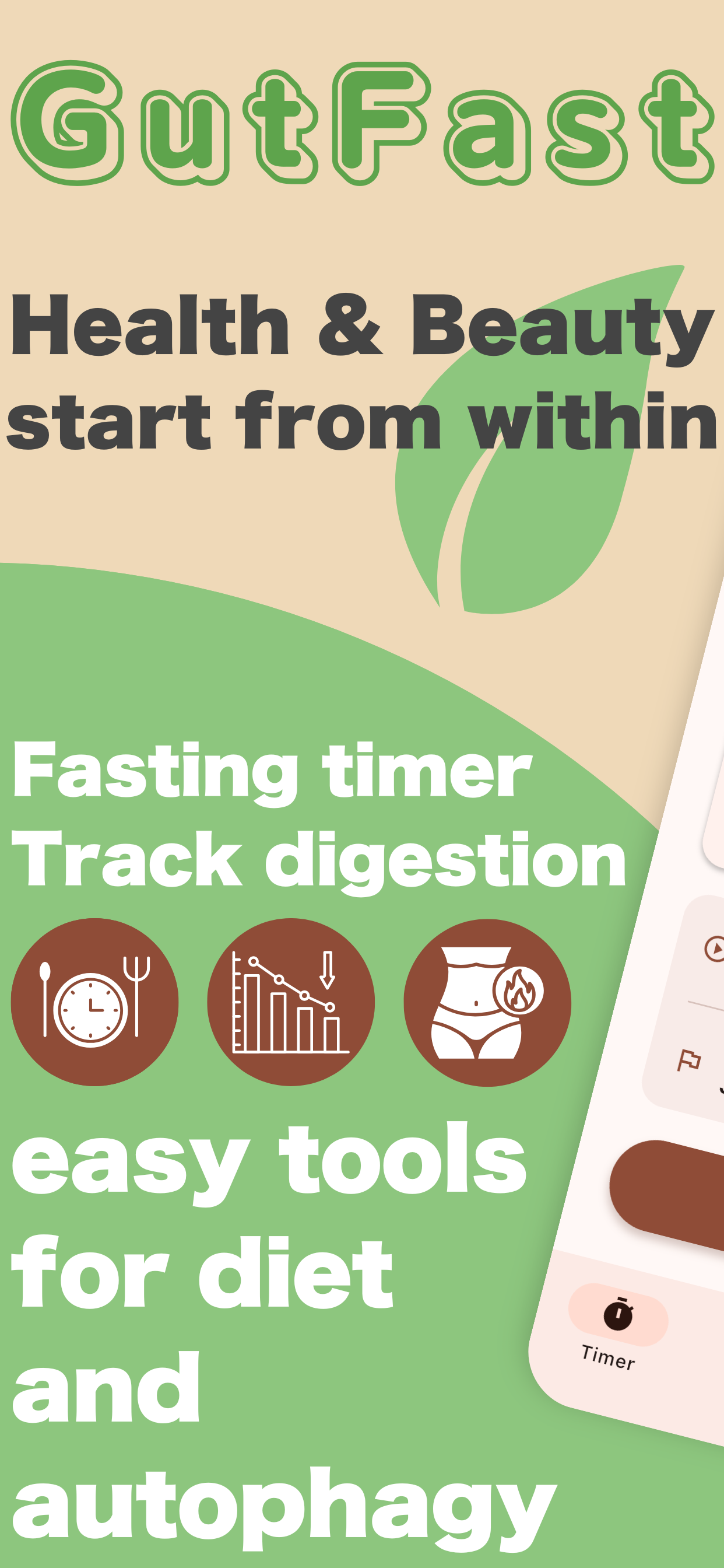 16h Fasting & Gut Health Log