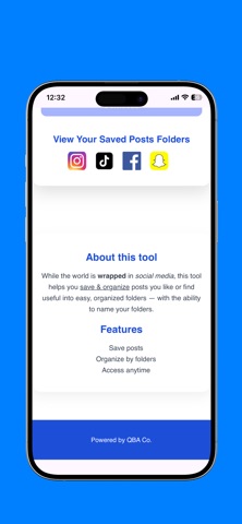Posts Box screenshot