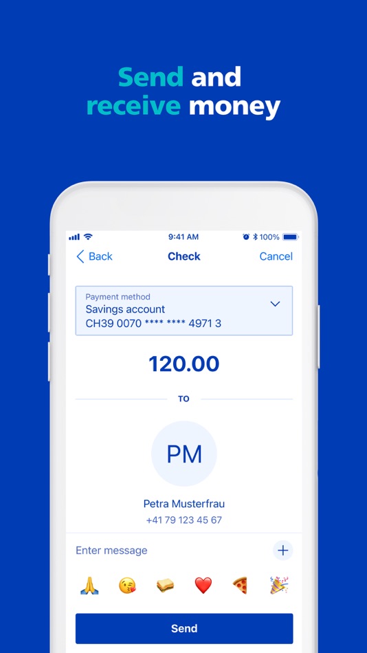 #4. ZKB TWINT (iOS) Podle: Zürcher Kantonalbank