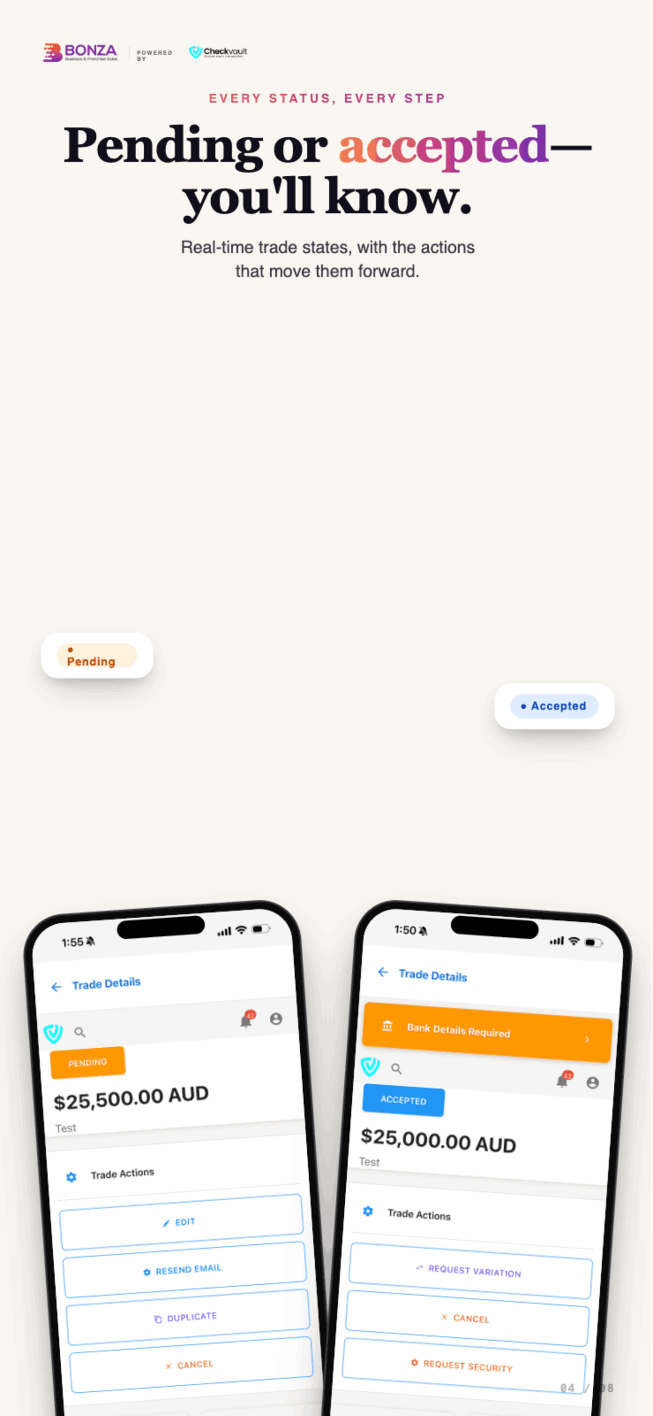 Bonza Checkvault screenshot 7