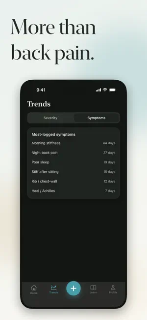Verta Spondylitis Tracker screenshot 3