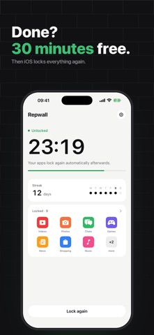 RepWall: Reps Before Scrolling Screenshot 4 of 6