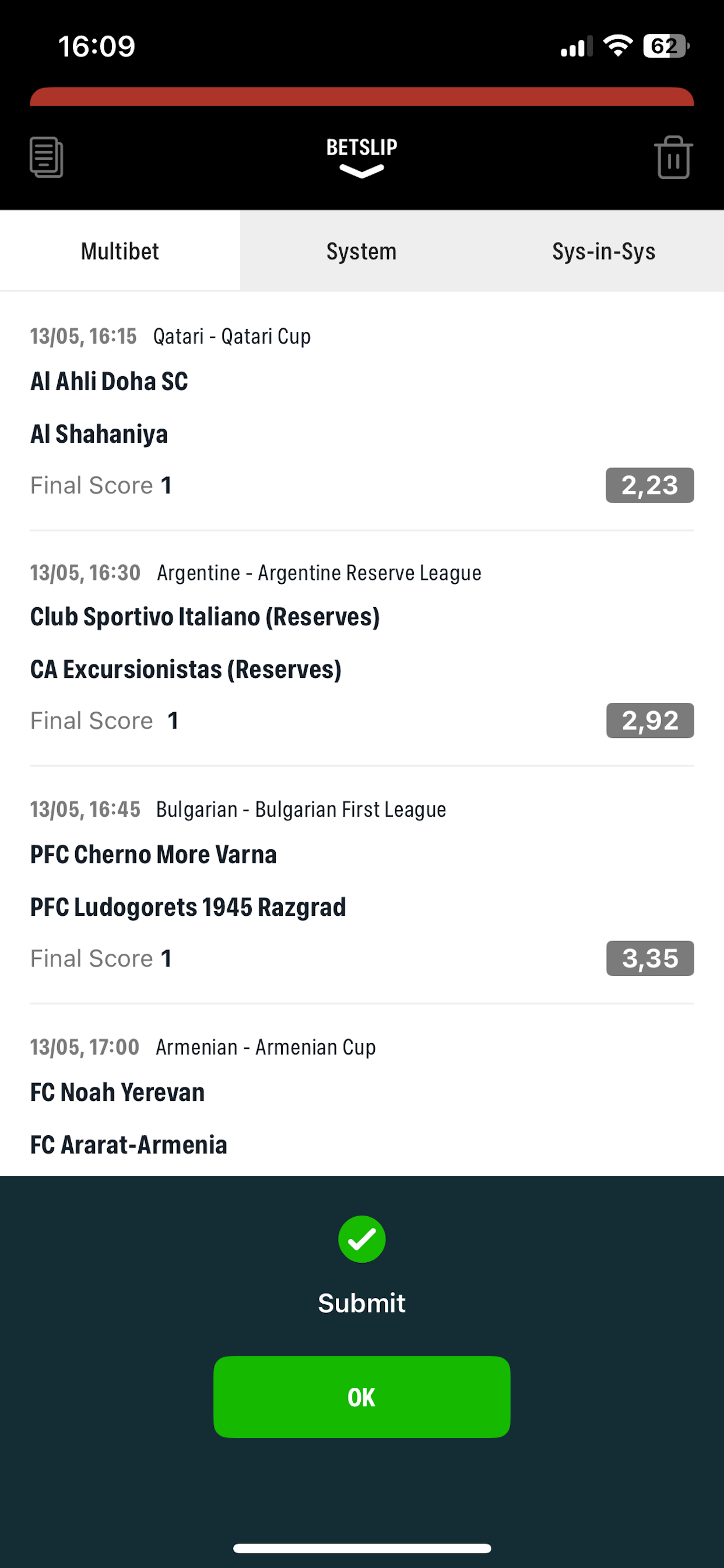 Meridianbet.BE screenshot 5