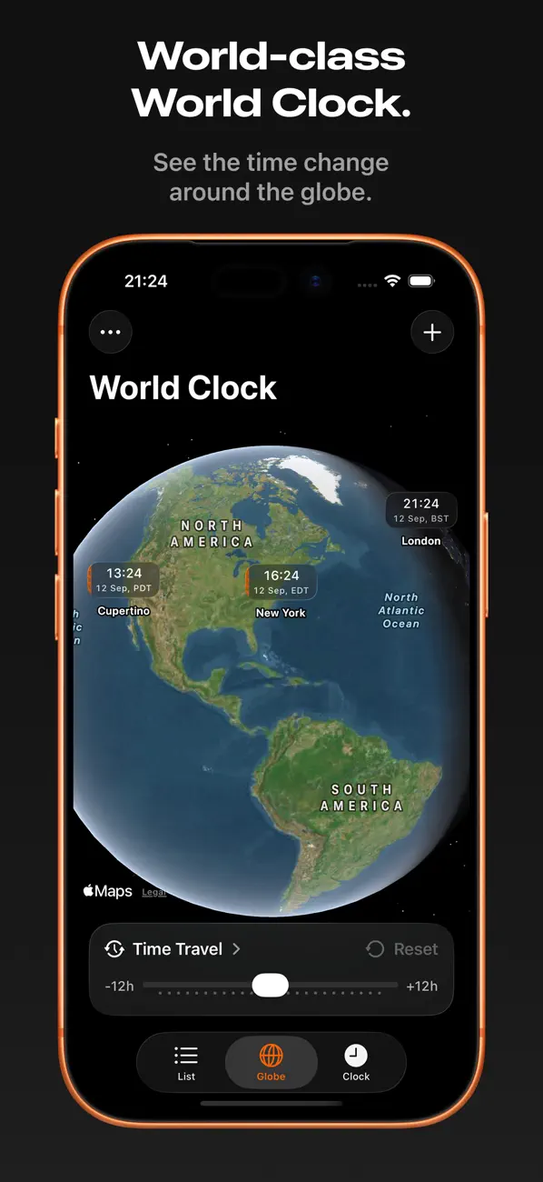 Screenshot #3 pour Ora: World Clock