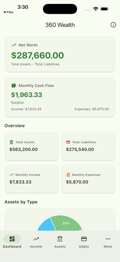 360 Wealth screenshot 1