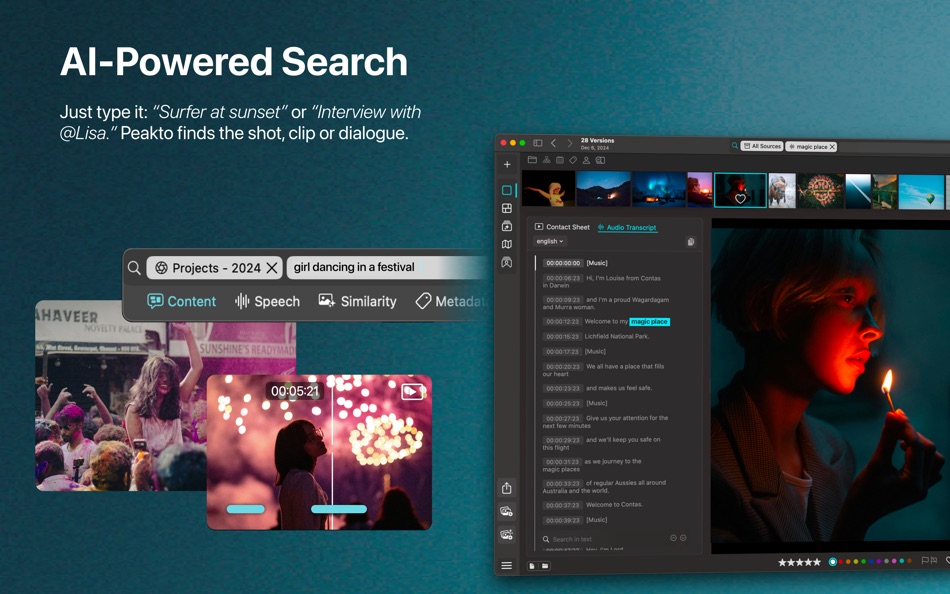 #3. AI Media Organizer - Peakto (macOS) Av: CYME
