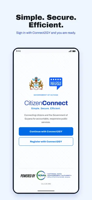 CitizenConnectGY screenshot 1