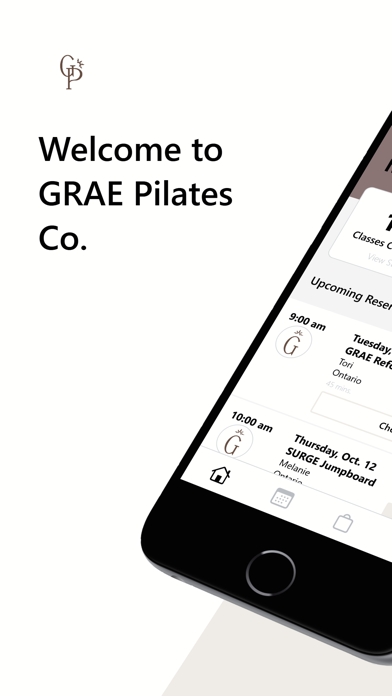 GRAE Studios iPhone screenshot 1 - Health & Fitness app