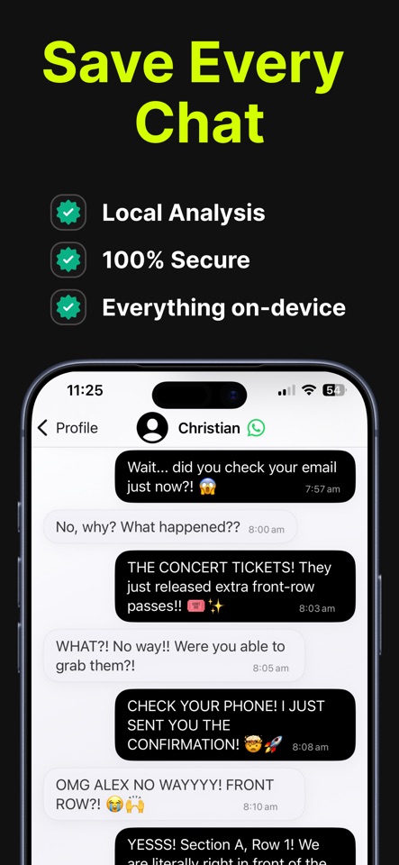 Chatlas: Analyze & Save Chats screenshot 4