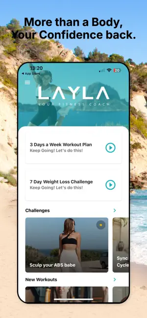Your Fitness Coach - Layla screenshot 1