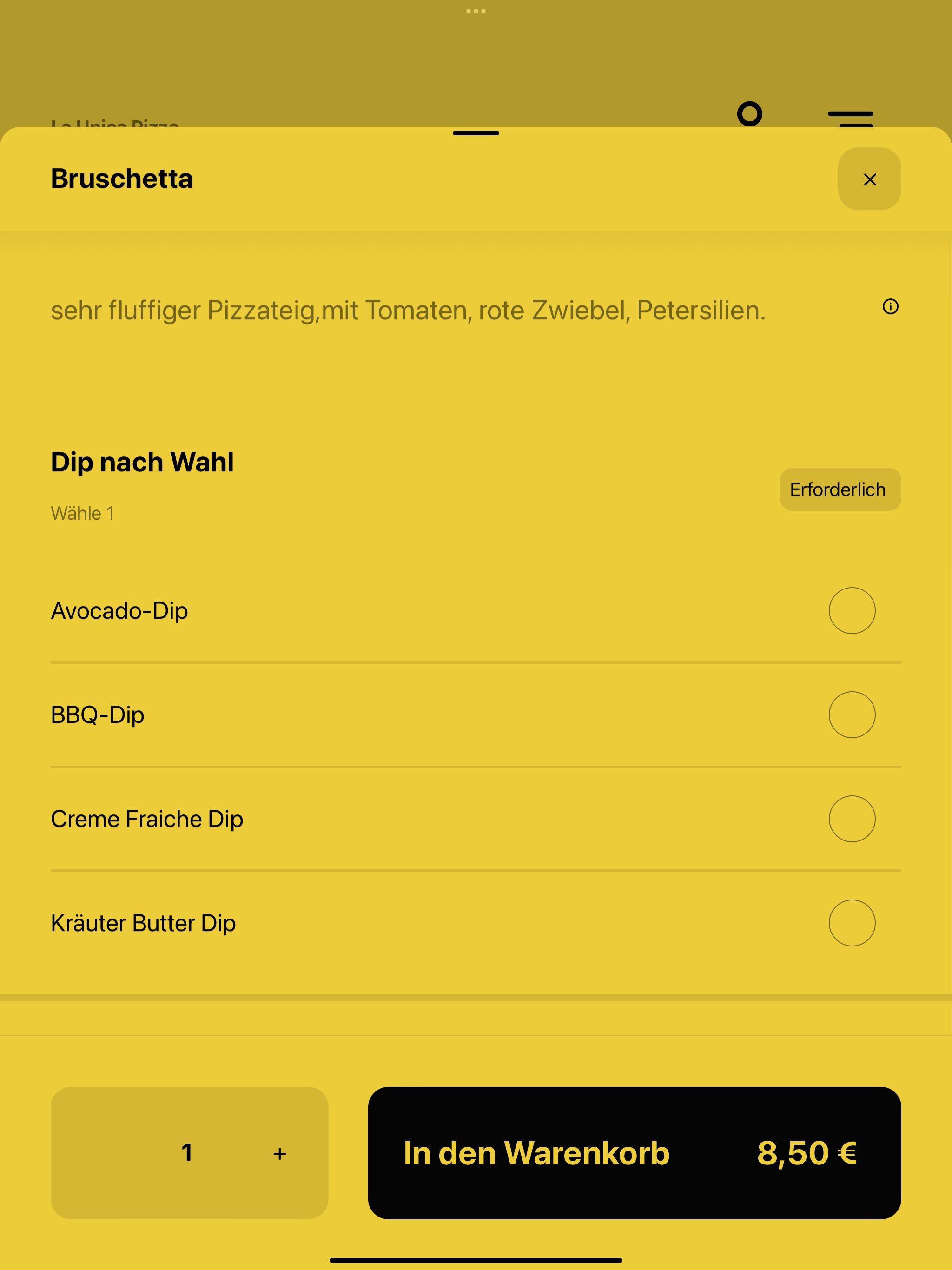 La Unica Pizza screenshot 8