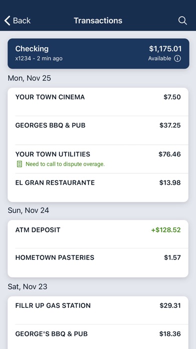 America's Credit Union Screenshot