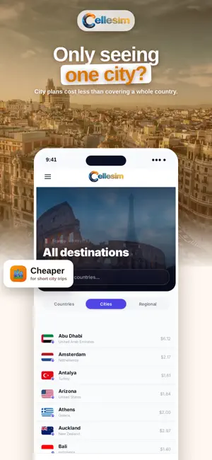 Cellesim: eSIM Internet screenshot 4