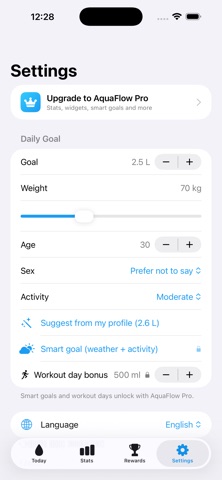 AquaFlow: Water Tracker Screenshot 4 of 4