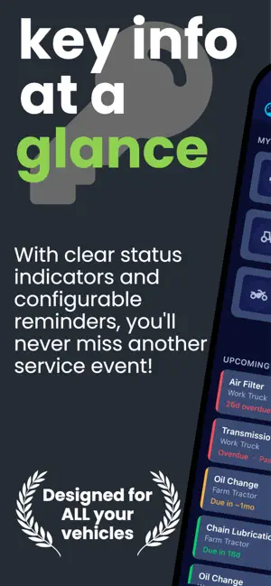 GarageLog - All Your Vehicles screenshot 1