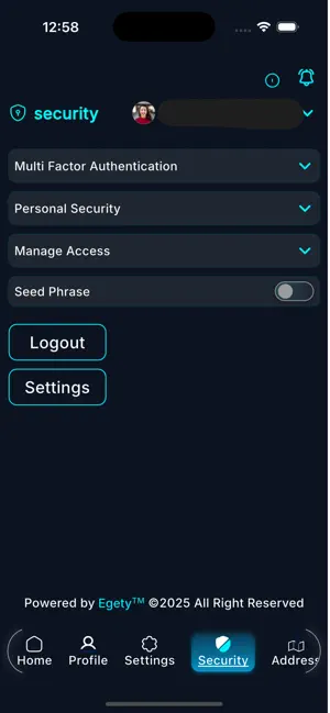 Egety screenshot 1