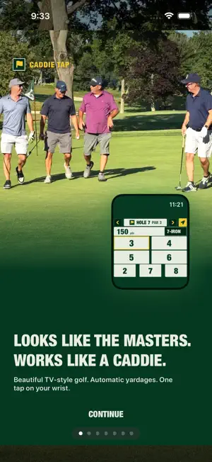 Caddie Tap: Golf GPS Watch screenshot 1