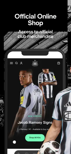 Official Newcastle United App iPhone screenshot 5