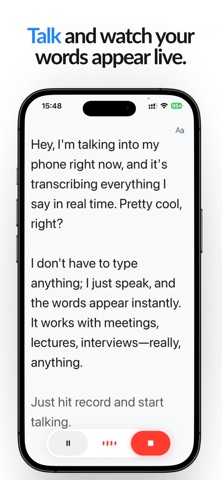 Voice Notes to Text - SotiTalk Screenshot 3 of 6